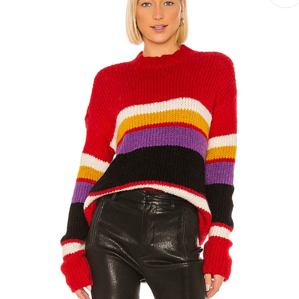 Sanctuary Striped Over the Rainbow Sweater